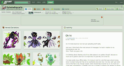 Desktop Screenshot of fumeradraycarla.deviantart.com