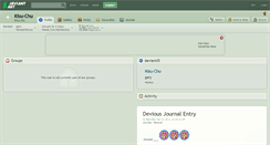 Desktop Screenshot of kisu-chu.deviantart.com
