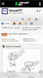 Mobile Screenshot of kenyahtf.deviantart.com
