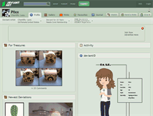 Tablet Screenshot of piixx.deviantart.com