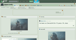 Desktop Screenshot of akaeya-lovely.deviantart.com