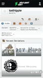 Mobile Screenshot of losthippie.deviantart.com