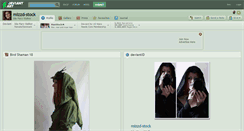 Desktop Screenshot of mizzd-stock.deviantart.com