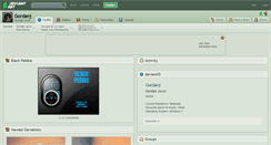 Desktop Screenshot of gordanj.deviantart.com