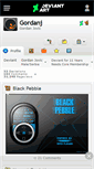 Mobile Screenshot of gordanj.deviantart.com