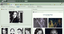 Desktop Screenshot of khinson.deviantart.com