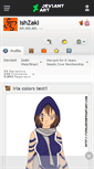 Mobile Screenshot of ishzaki.deviantart.com