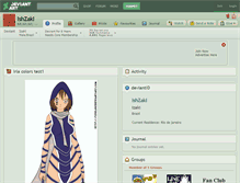 Tablet Screenshot of ishzaki.deviantart.com