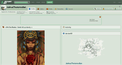 Desktop Screenshot of joshuatheasmodian.deviantart.com