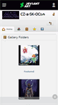 Mobile Screenshot of cz-a-sk-ocs.deviantart.com