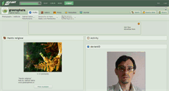 Desktop Screenshot of greensphera.deviantart.com