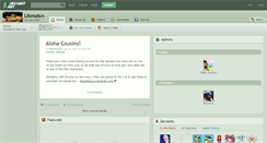 Desktop Screenshot of lilonuts.deviantart.com