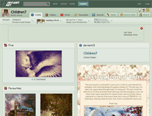 Tablet Screenshot of children7.deviantart.com