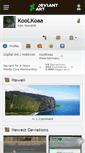 Mobile Screenshot of koolkoaa.deviantart.com