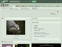 Tablet Screenshot of gerbit.deviantart.com