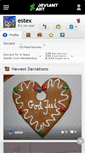Mobile Screenshot of estex.deviantart.com
