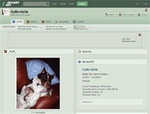Tablet Screenshot of gorn-nova.deviantart.com