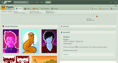 Desktop Screenshot of fluxero.deviantart.com