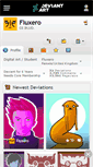 Mobile Screenshot of fluxero.deviantart.com