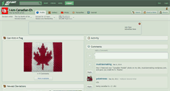 Desktop Screenshot of i-am-canadian-eh.deviantart.com