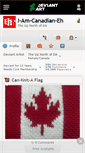 Mobile Screenshot of i-am-canadian-eh.deviantart.com