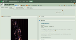 Desktop Screenshot of captain-amazing.deviantart.com