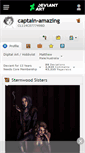 Mobile Screenshot of captain-amazing.deviantart.com