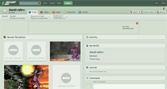 Desktop Screenshot of marah-iafew.deviantart.com