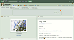 Desktop Screenshot of green-peace.deviantart.com