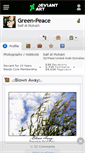 Mobile Screenshot of green-peace.deviantart.com