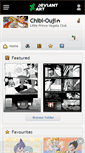 Mobile Screenshot of chibi-ouji.deviantart.com