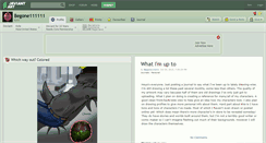 Desktop Screenshot of begone111111.deviantart.com