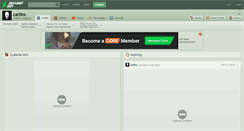 Desktop Screenshot of carlinx.deviantart.com