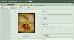 Desktop Screenshot of flower-lovers.deviantart.com