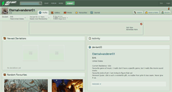 Desktop Screenshot of eternalwanderer01.deviantart.com