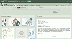 Desktop Screenshot of kirite.deviantart.com