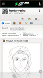 Mobile Screenshot of hentai-yasha.deviantart.com