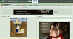 Desktop Screenshot of double-you.deviantart.com