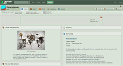 Desktop Screenshot of francisbacon.deviantart.com