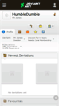 Mobile Screenshot of humbledumble.deviantart.com