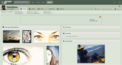 Desktop Screenshot of feelinshine.deviantart.com