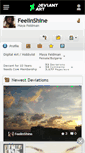 Mobile Screenshot of feelinshine.deviantart.com