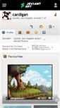 Mobile Screenshot of cardigan.deviantart.com