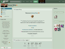 Tablet Screenshot of eevee-party.deviantart.com