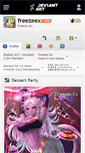 Mobile Screenshot of freezeex.deviantart.com