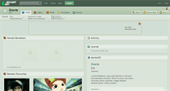 Desktop Screenshot of enovie.deviantart.com