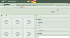 Desktop Screenshot of hentaibdsm.deviantart.com