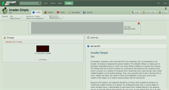 Desktop Screenshot of invader-zimplz.deviantart.com