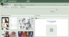 Desktop Screenshot of gyltharis.deviantart.com