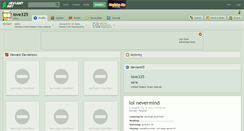 Desktop Screenshot of love325.deviantart.com